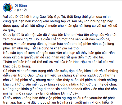 Gạo nếp gạo tẻ, Băng Di, phim Việt